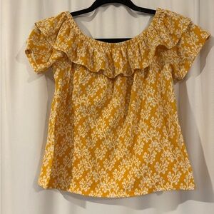 Loft off shoulder top.
